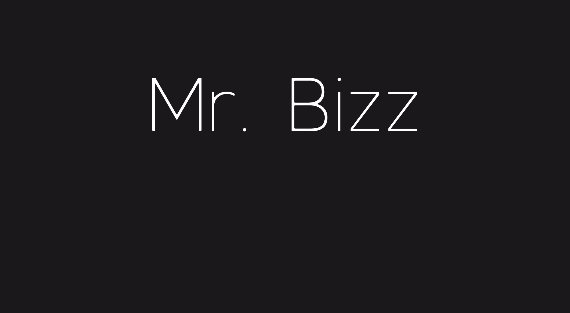 Mr. Bizz